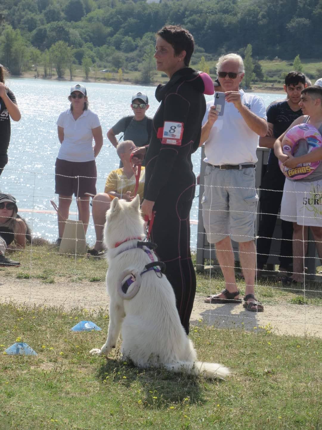 Championnat de France 2020 Sauvetage à l'eau maia sol départ pour marche aux pieds