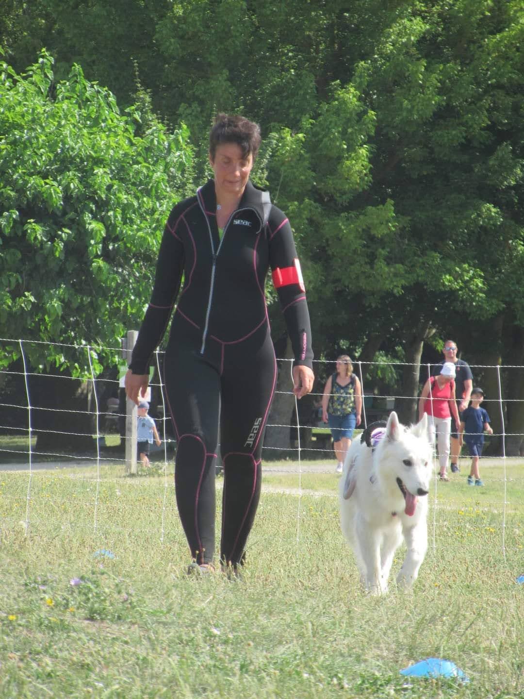 Championnat de France 2020 Sauvetage à l'eau maia sol 4 marche sans laisse