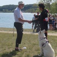 Championnat de France 2020 Sauvetage à l'eau maia sol présentation au juge